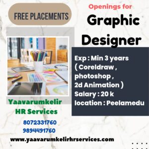 Graphic designer free job